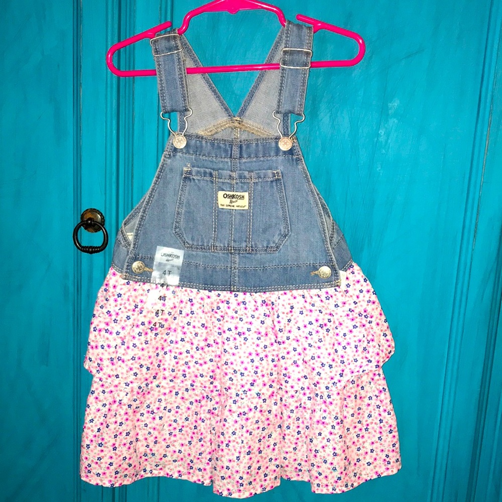 NWT Jean jumper dress